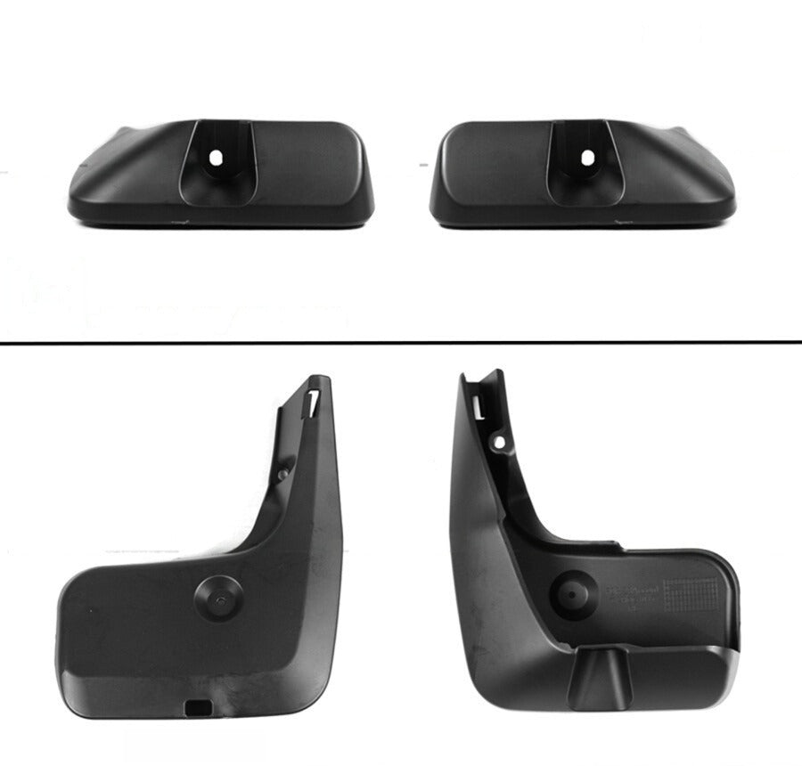 Set of four black OE-style mud flaps for Honda Accord, two front and two rear guards (5)