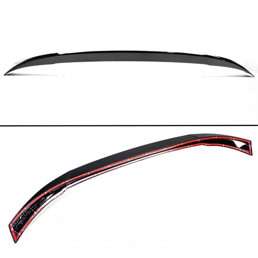 Glossy black sport trunk spoiler for Honda Accord (5)