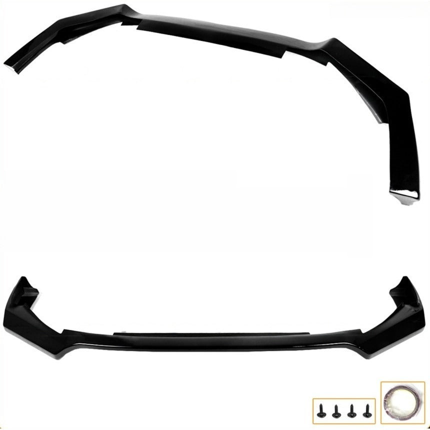 MCX Style Gloss Black Front Bumper Lip Splitter [for 2025–2026 Honda Civic]
