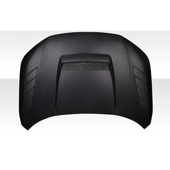 Fiberglass Suzuka hood with aggressive profile in black finish (4)