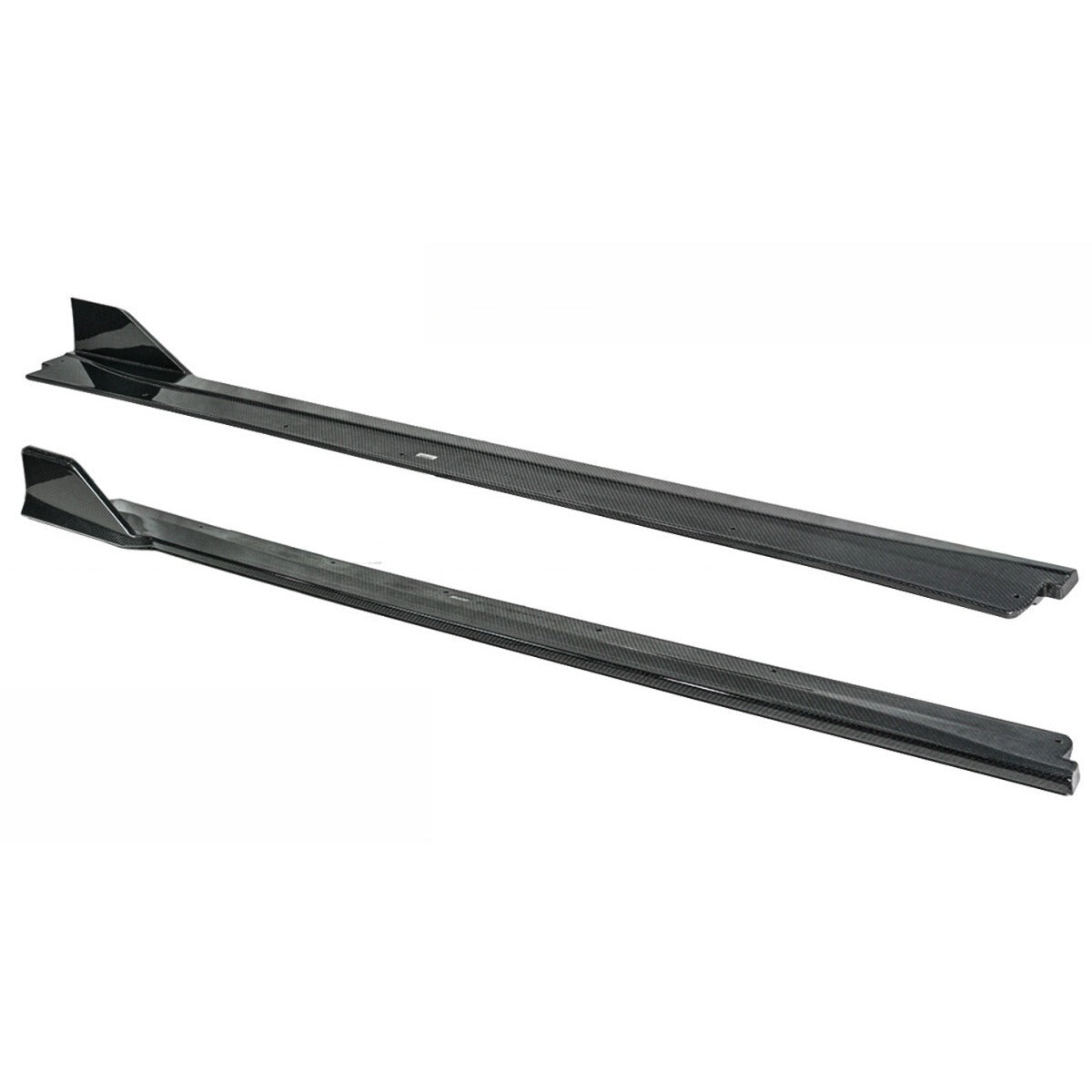 Carbon fiber side skirt extension installed on 2022-26 Toyota GR86 (3)