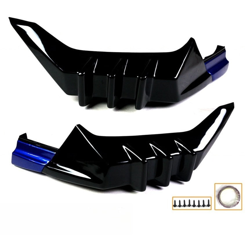 Mugen Style Rear Diffuser Corner Garnish V2 [for 2017–2021 Honda Civic]