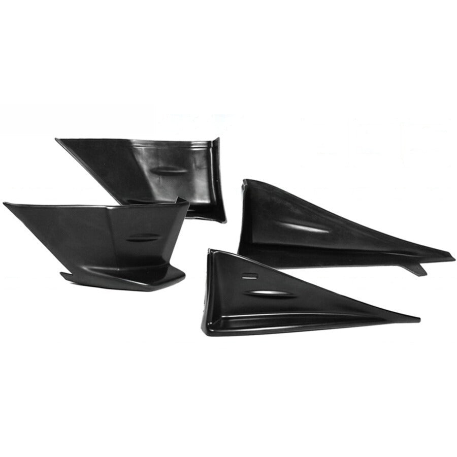 JDM STI style side skirt extension and rear corner apron for Toyota GR86 (2)