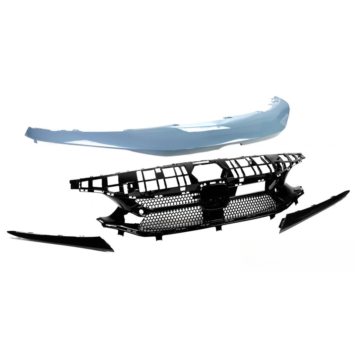 UMS V Style Upper Hood Trim & Grille [for 2022-2024 Honda Civic]