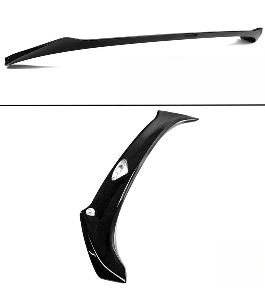 Glossy black V1 highkick trunk spoiler mounted on 2023-2026 Honda Accord (5)