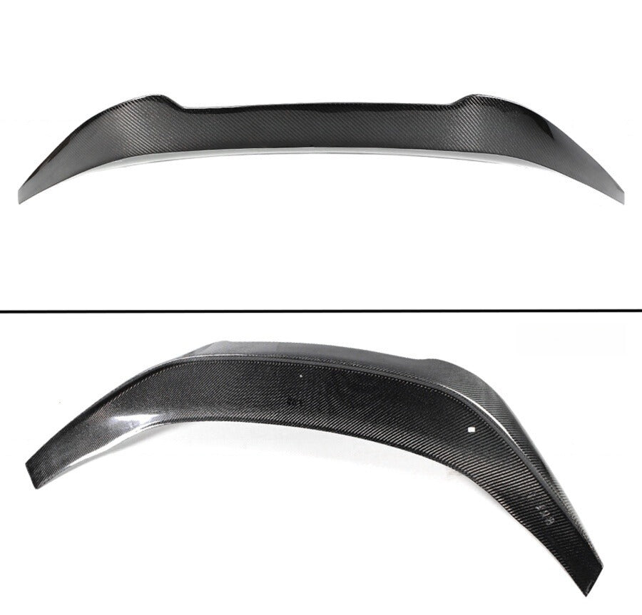 V Style Highkick carbon fiber trunk spoiler for Subaru BRZ and Toyota GR86 (4)