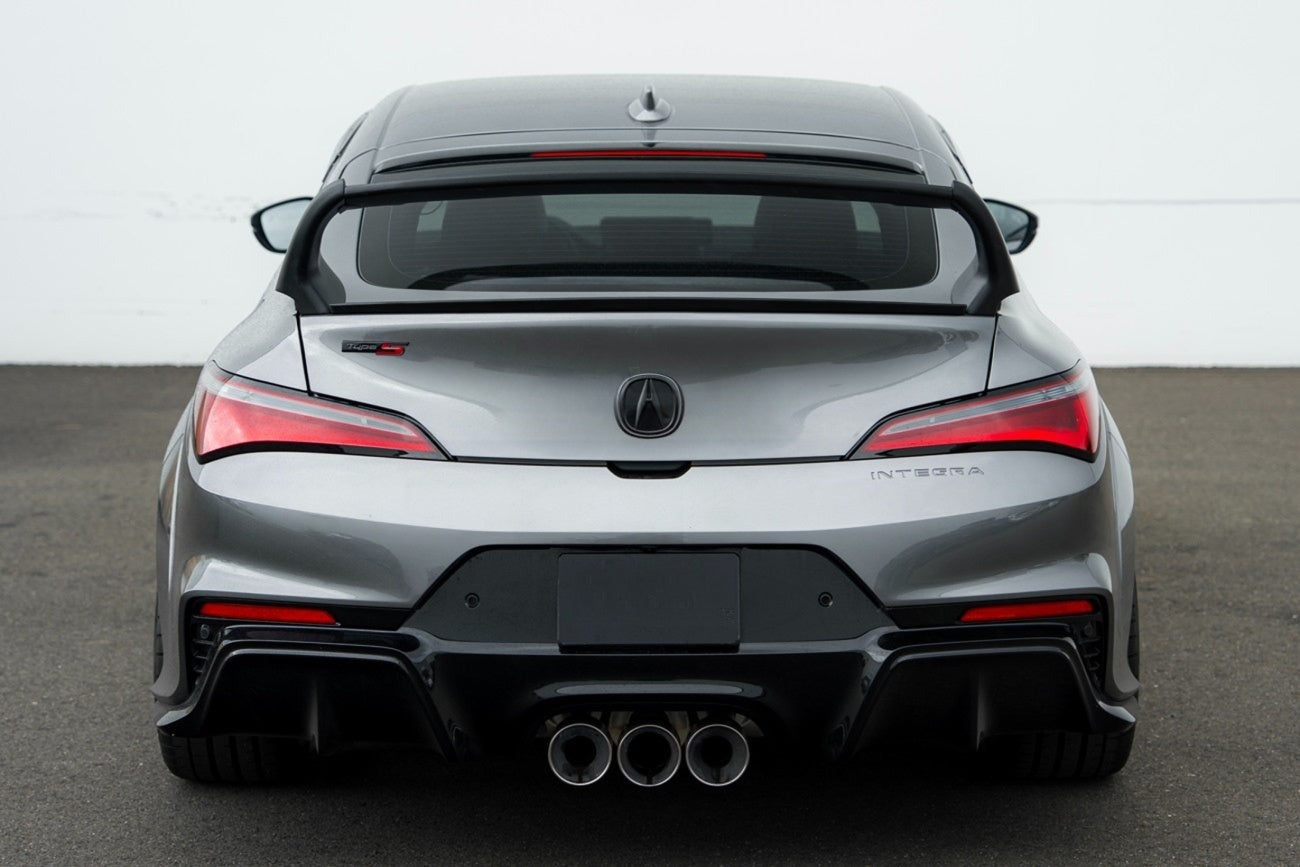 Matte Black Rear Trunk Wing Spoiler [for 2023-26 Acura Integra]