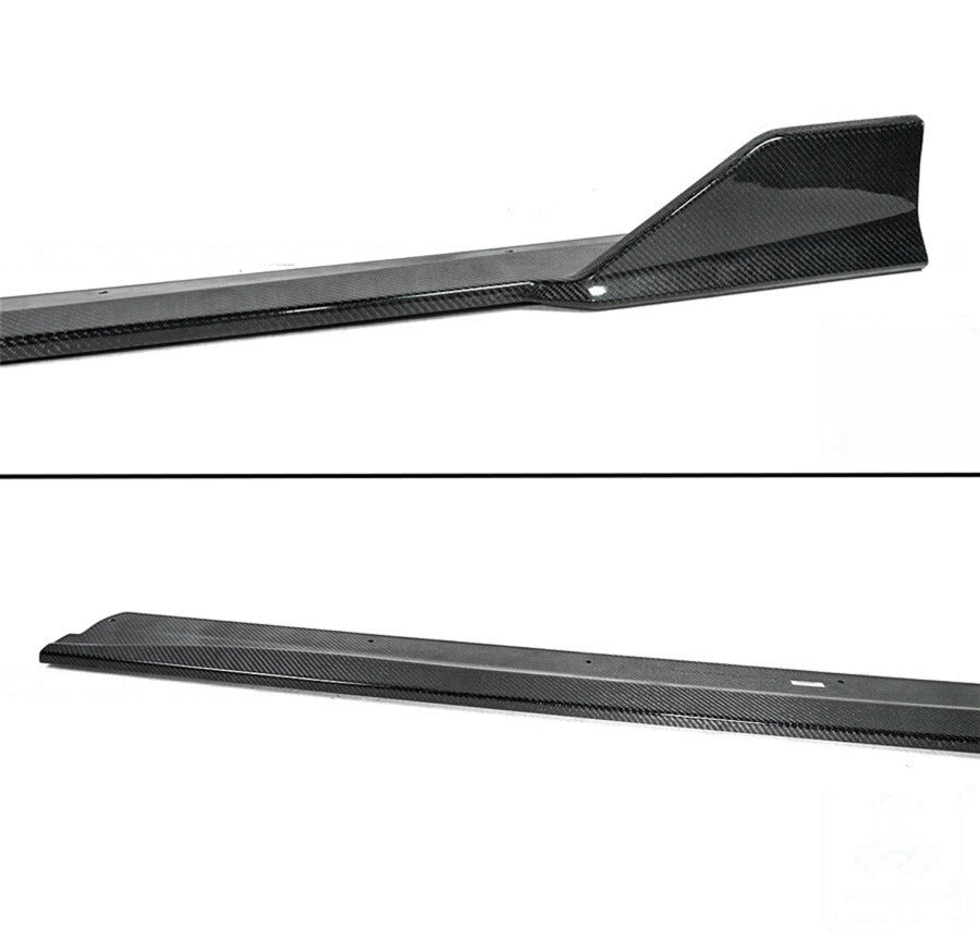 Carbon fiber side skirt extension installed on 2022-26 Toyota GR86 (5)