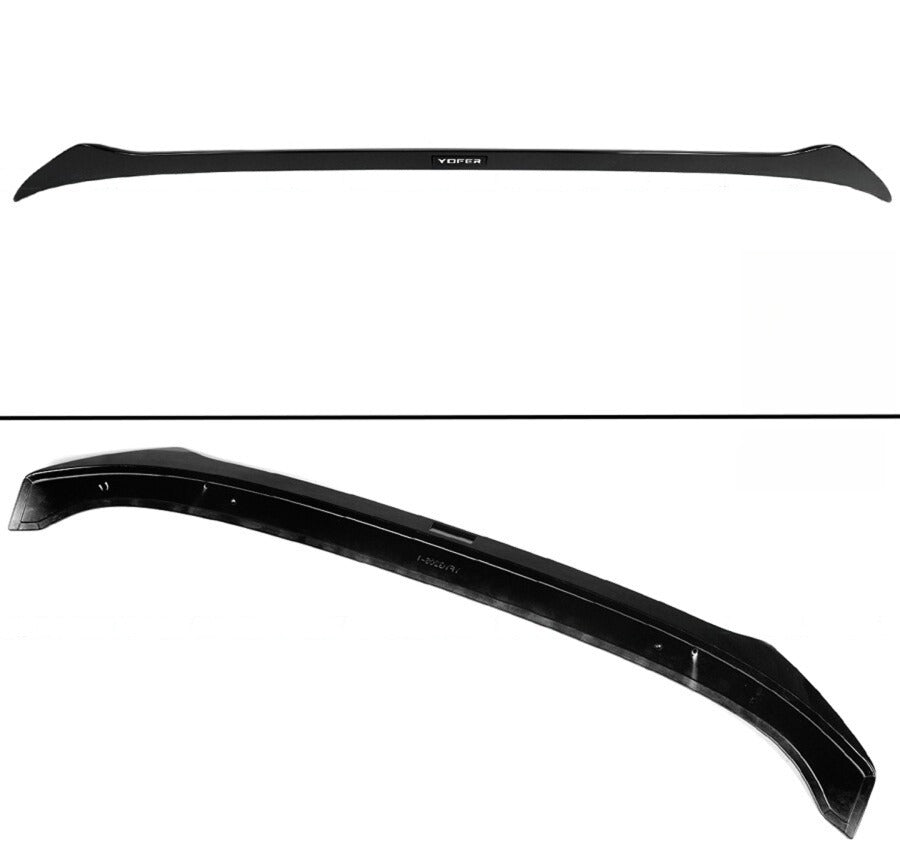 Glossy black V1 highkick trunk spoiler mounted on 2023-2026 Honda Accord (4)