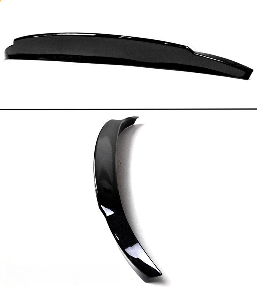 MCX Highkick duckbill trunk spoiler and M-style roof spoiler combo on black Honda Accord (6)