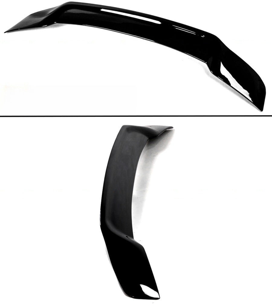 Black JDM duckbill trunk spoiler and roof spoiler mounted on 2023-2026 Honda Accord (5)