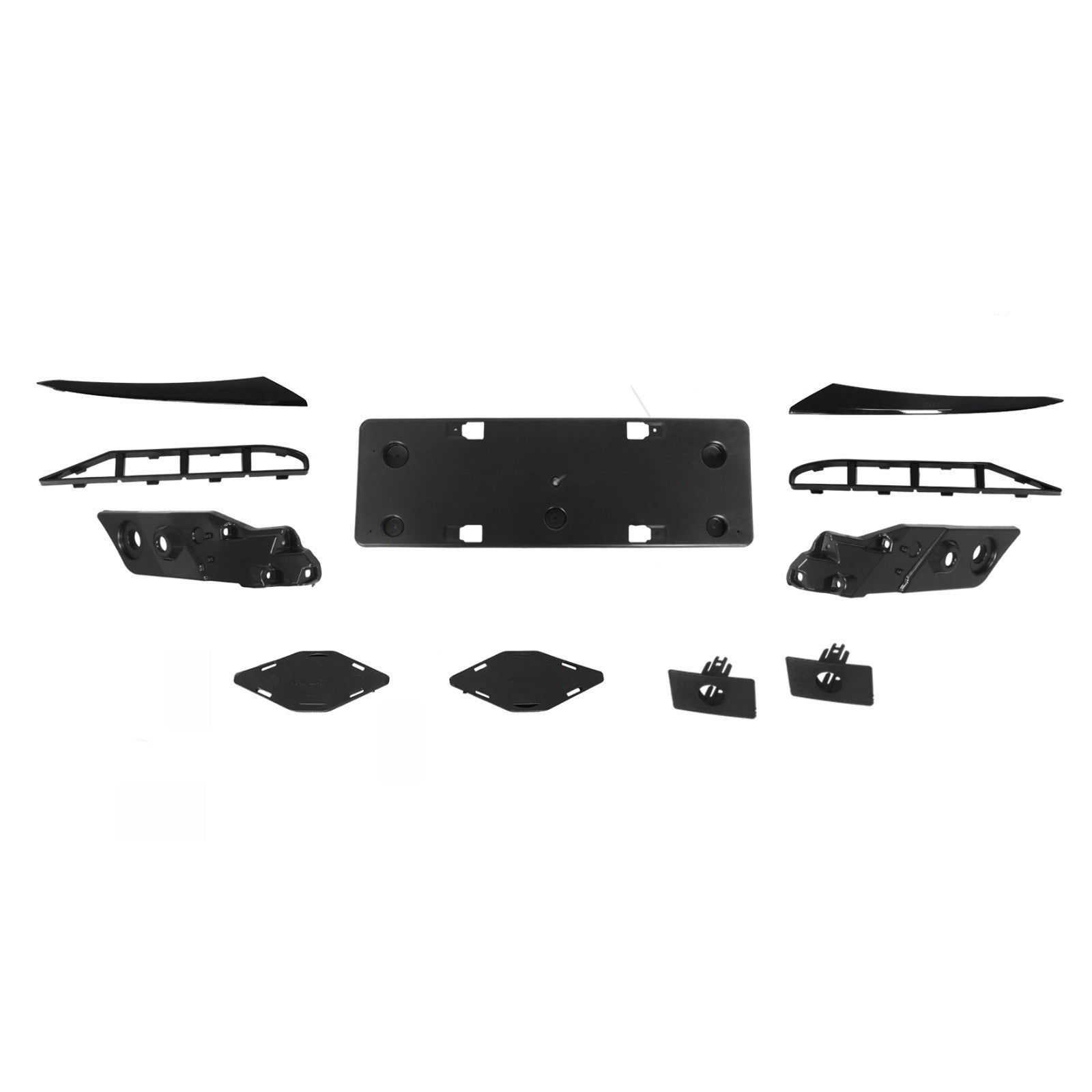 Type R-style front bumper with gloss black grille (18)