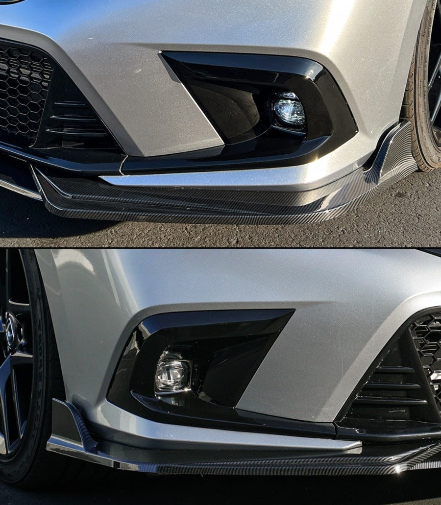 Gloss Black Fog Light Bezel Cover [for 2022-2024 Honda Civic]