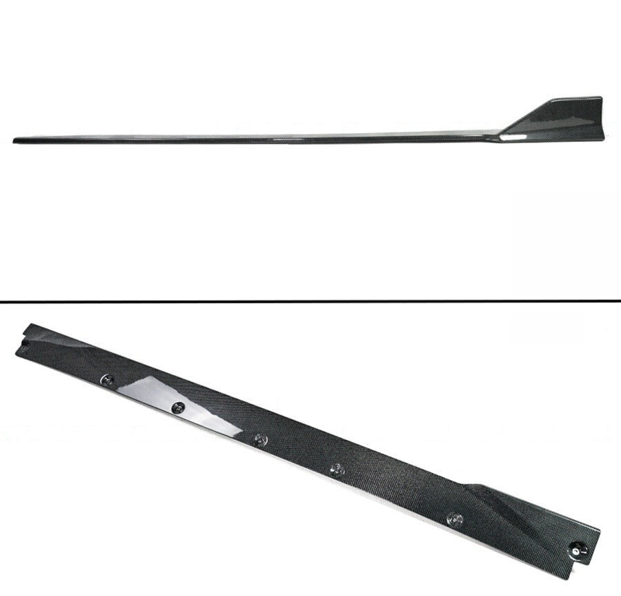 Carbon fiber side skirt extension installed on 2022-26 Toyota GR86 (4)