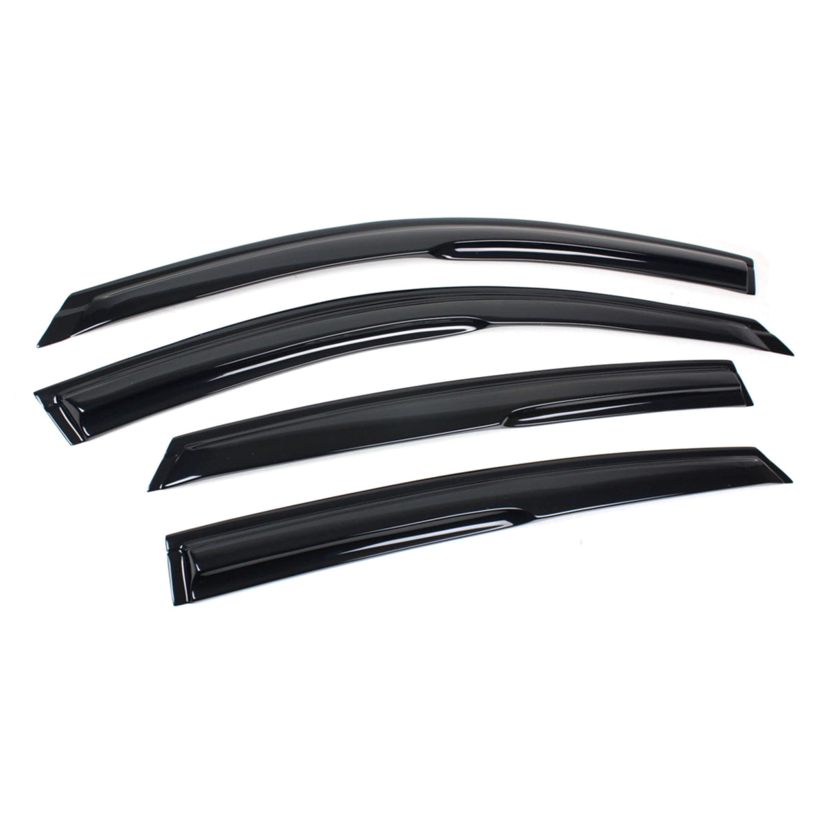 Window visors mounted on 2018-2022 Honda Accord (1)