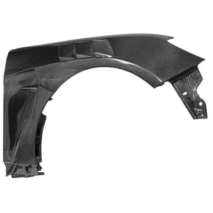 JDM vented style carbon fiber front fenders on Toyota GR86 (10)