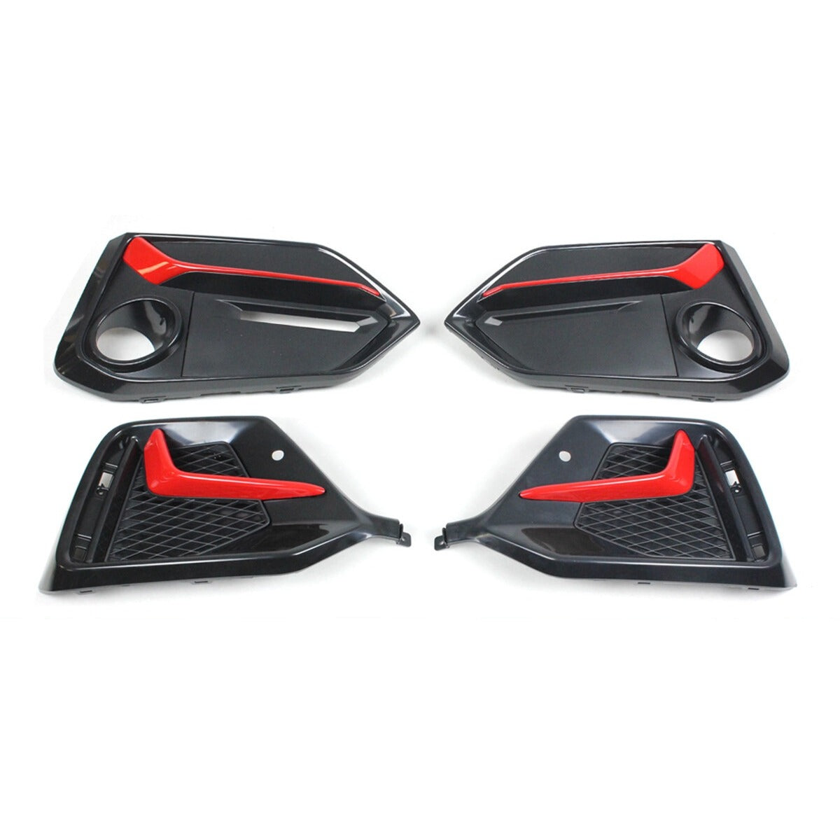 Bumper fog light garnish covers for Honda Civic (7)