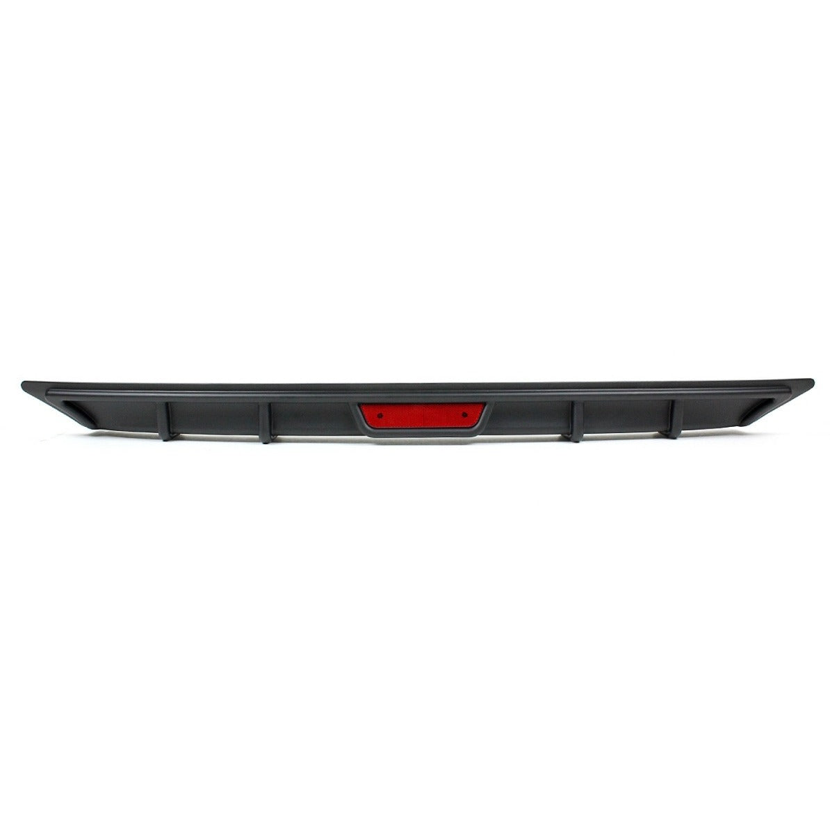 Black polyurethane rear bumper diffuser for Honda Accord (2)