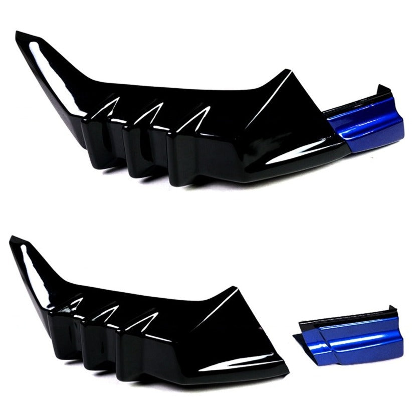Mugen Style Rear Diffuser Corner Garnish V2 [for 2017–2021 Honda Civic]