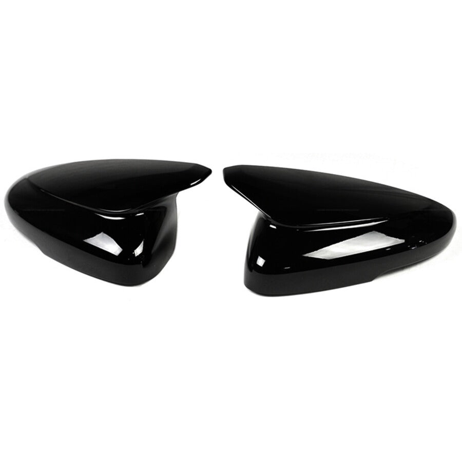 Gloss black side mirror caps for 2023-2026 Honda Accord (3)
