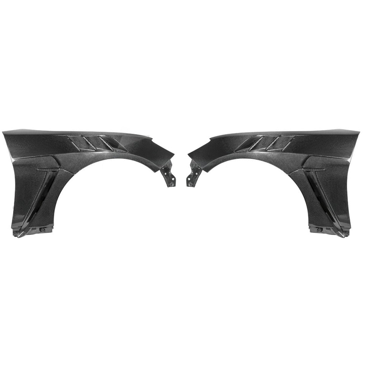 JDM vented style carbon fiber front fenders on Toyota GR86 (9)