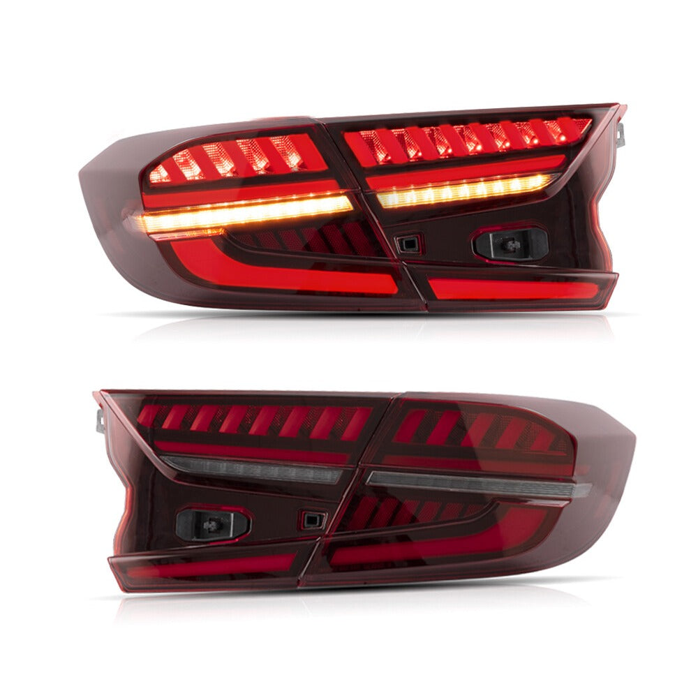 Smoked LED projector tail lights with refined finish (7)