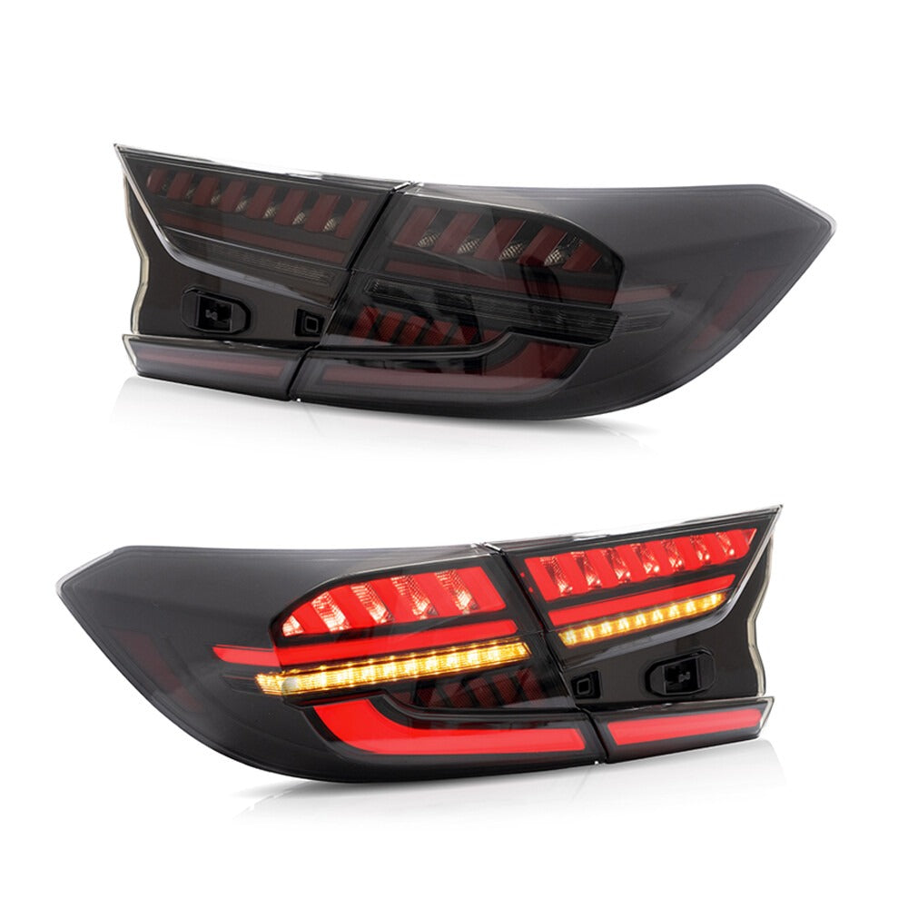 Smoked LED projector tail lights with refined finish (4)