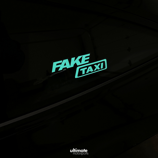 Fake Taxi LED Sticker