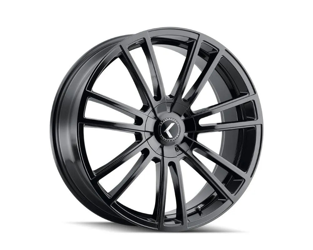 Gloss black Kraze Spectra 18-inch wheel with 5-spoke design (1)