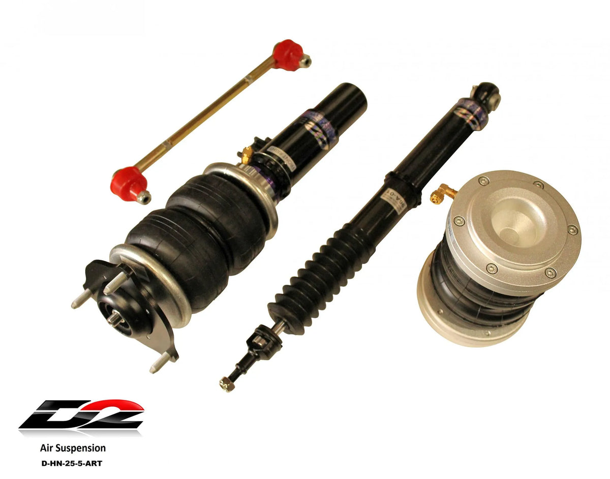 D2 Racing air struts with adjustable mounts and air bellows