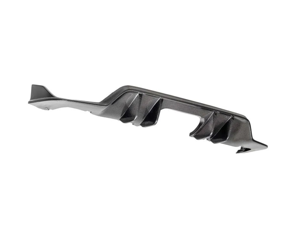 Seibon MB-Style carbon fiber rear diffuser mounted on 2023-2025 Honda Civic Type-R (1)