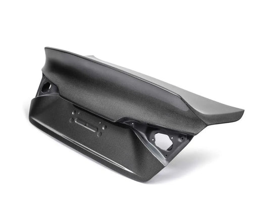 Carbon fiber trunk lid with gloss finish for Honda Civic (1)