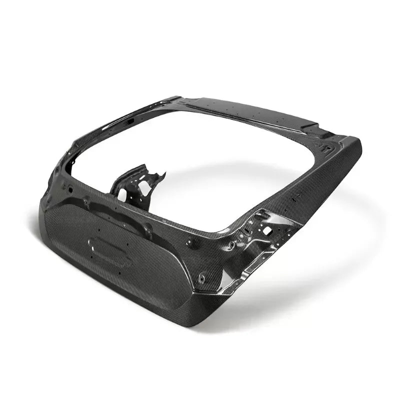 Carbon fiber trunk lid installed on 2017-2021 Honda Civic Type-R (1)
