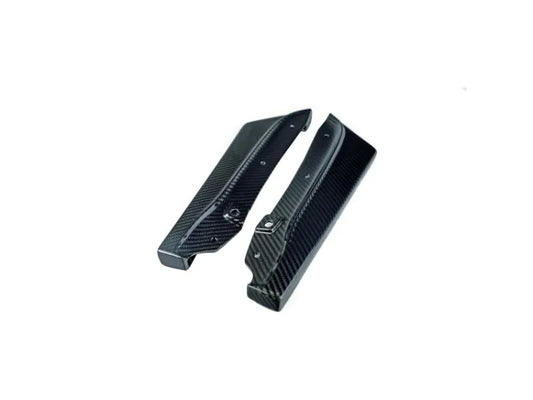 APR Performance carbon fiber rear bumper skirts installed on Honda Civic Type R (1)
