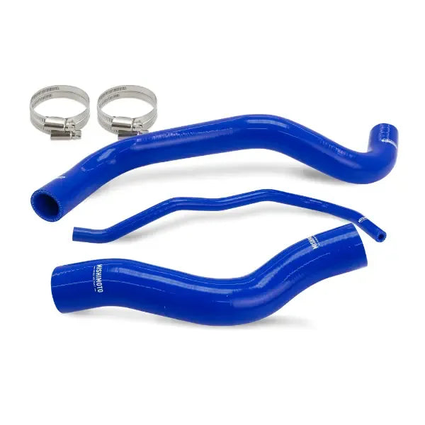 Blue silicone coolant hose kit with clamps and reservoir hose for Honda Civic and Accord (1)