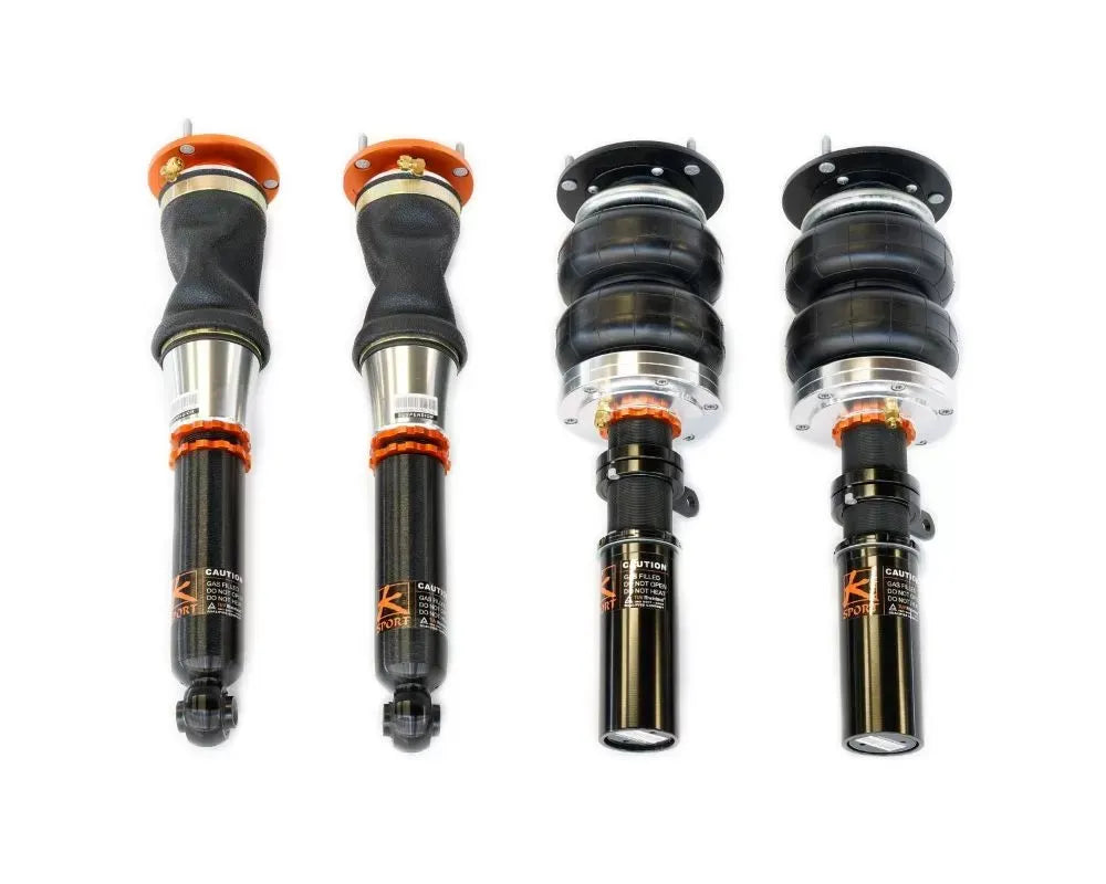 Ksport Airtech Air Suspension Kit installed on 2016-2018 Honda Civic