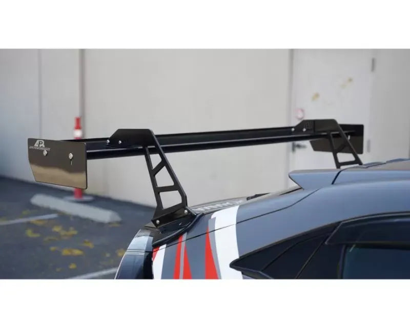 APR Performance GT-250 67" Carbon Fiber Swan Neck Wing [for 2017-2021 Honda Civic Type-R]