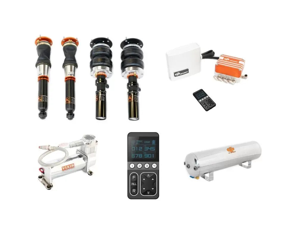 Ksport Airtech Pro Plus Air Suspension Kit [for 2016-2018 Honda Civic]