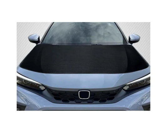 Carbon fiber OEM look hood for Honda Civic, gloss finish