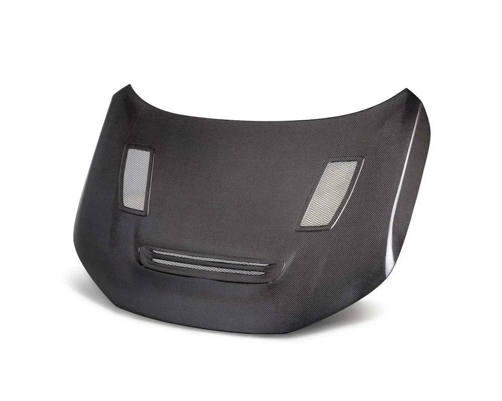 Seibon carbon fiber hood with gloss finish for Honda Civic Type-R (1)