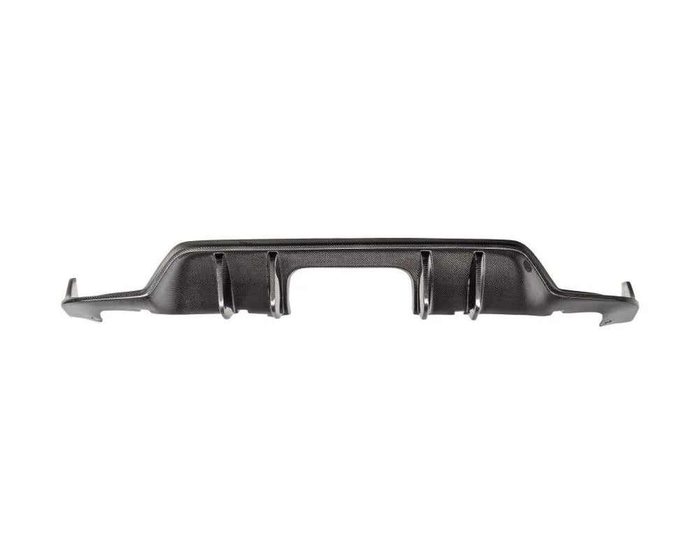 Seibon MB-Style carbon fiber rear diffuser mounted on 2023-2025 Honda Civic Type-R (2)