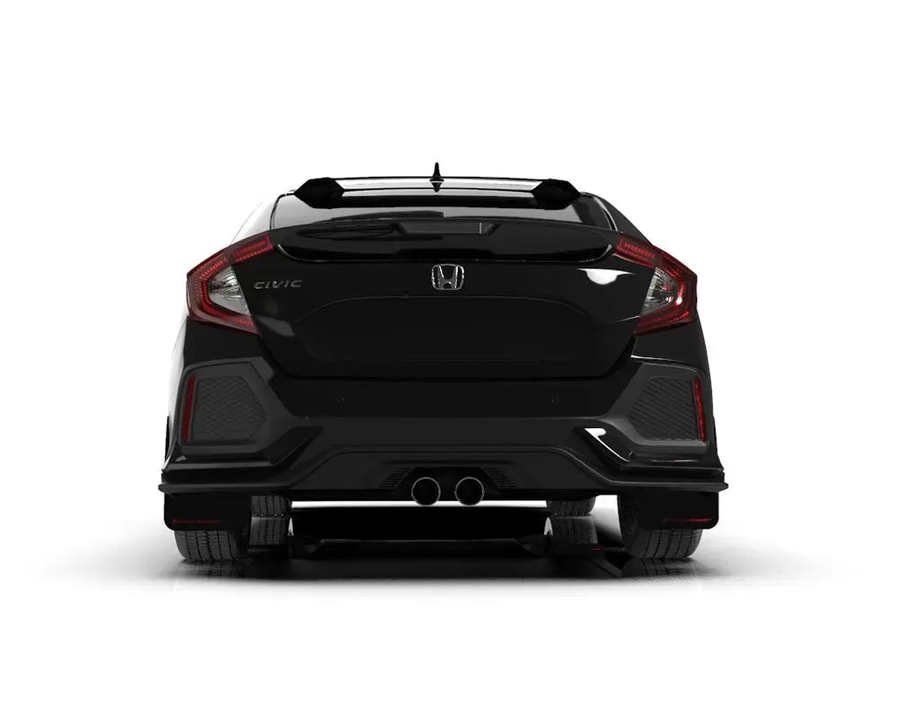 Rally Armor Mud Flaps with Red Logo [for 2017-2021 Honda Civic]