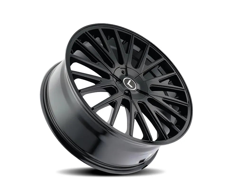 Kraze Double Down wheel 18x8 gloss black with aggressive profile (2)