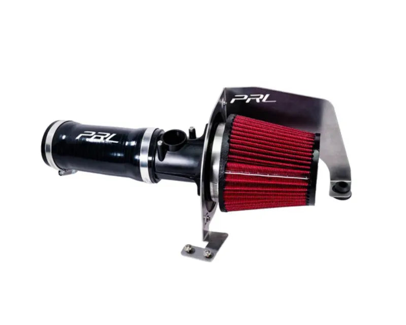 Short ram intake system with oiled cone filter and silicone tubing (2)