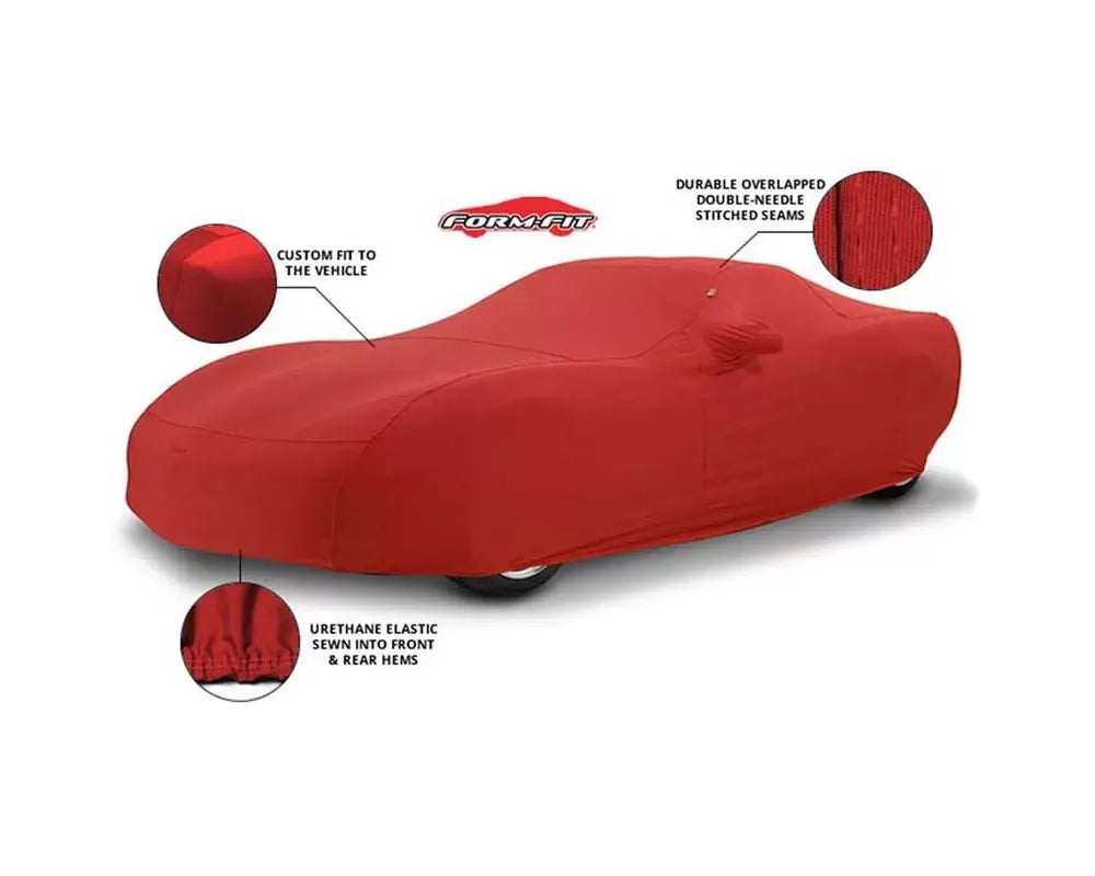 Covercraft Form-Fit Custom Car Cover Bright Red [for 2016-2020 Honda Civic]
