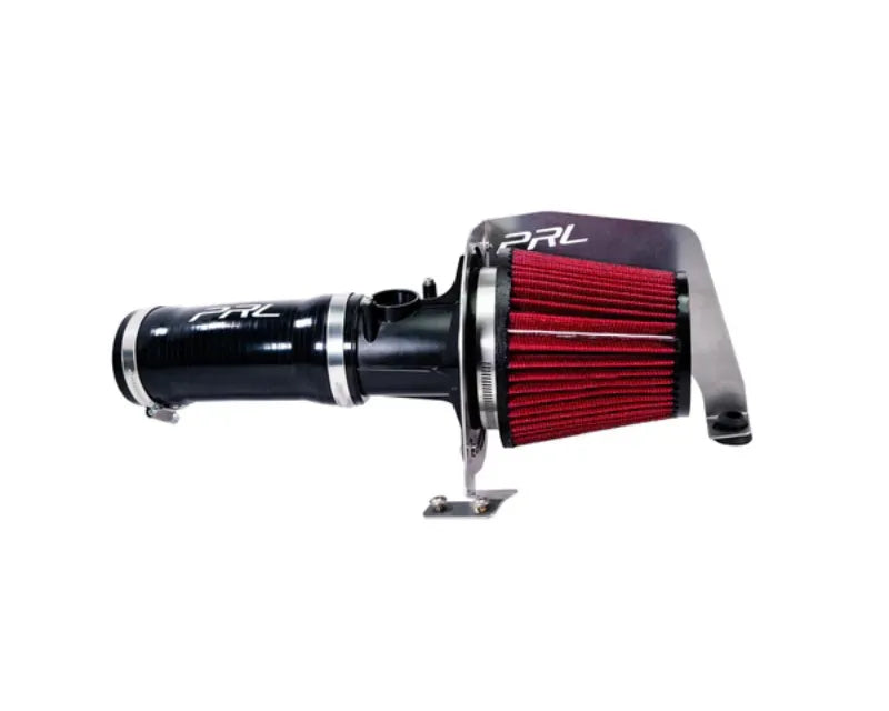 Short ram intake system with oiled cone filter and silicone tubing (3)