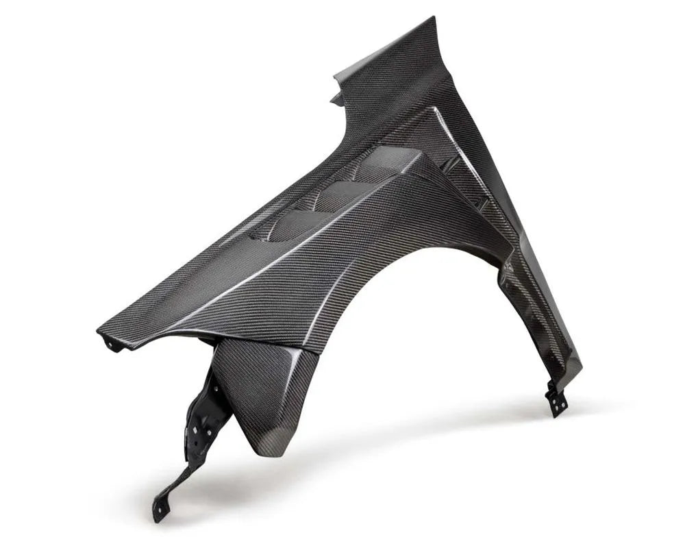 Carbon fiber fender with gloss finish for Honda Civic Type-R (4)