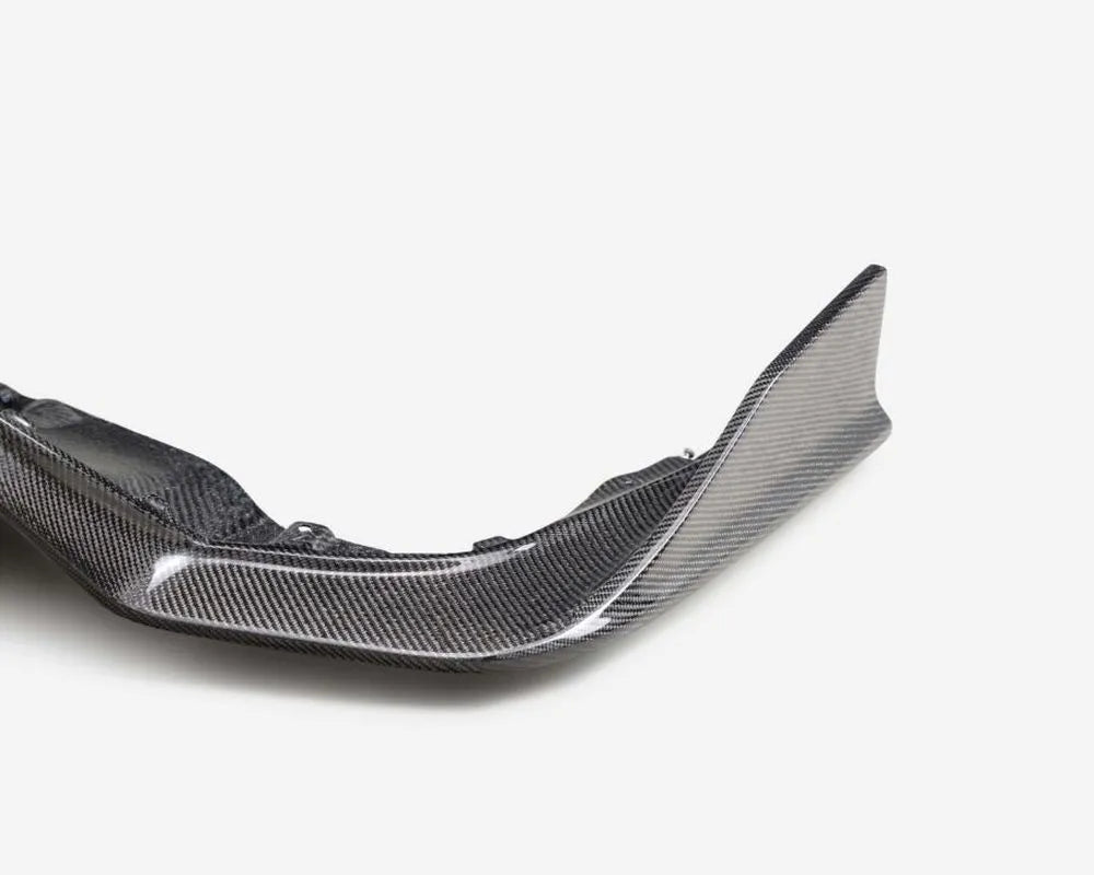 Seibon MB-Style carbon fiber rear diffuser mounted on 2023-2025 Honda Civic Type-R (4)