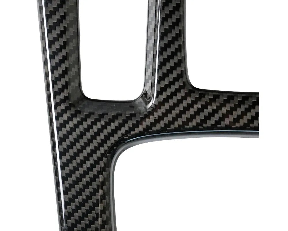 Carbon Fiber Center Console Panel [for 2022+ Honda Civic]