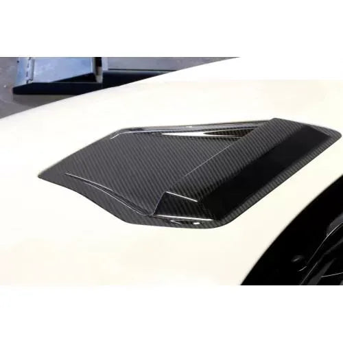 Carbon Fiber Hood Vent Scoop [for 2017–2021 Honda Civic Type-R]